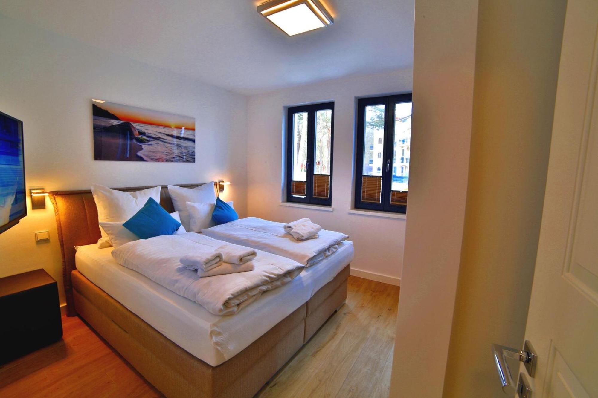 Ferienwohnung "Lachmoewe" In Der Villa Andrea Baabe Bagian luar foto