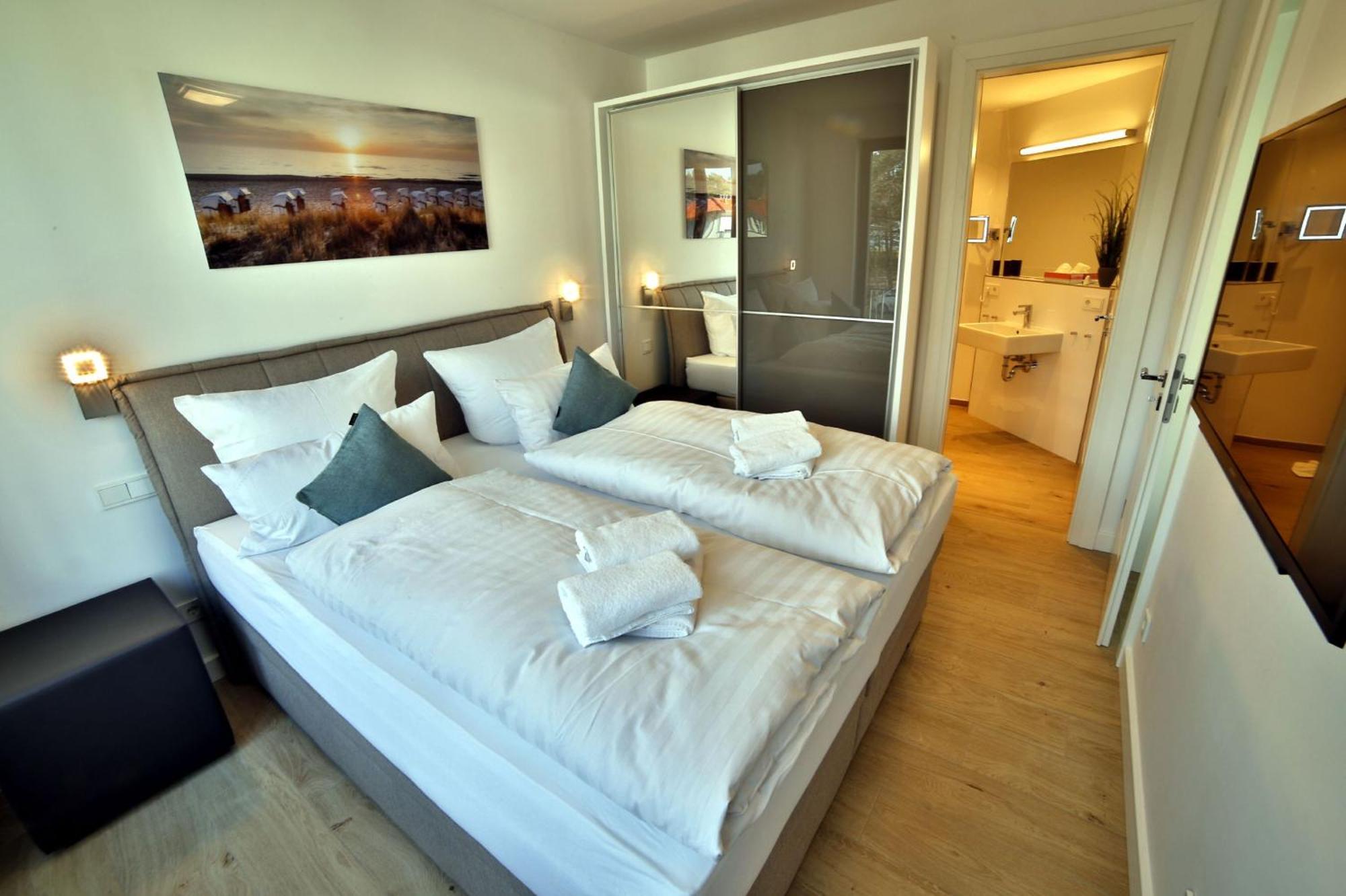 Ferienwohnung "Lachmoewe" In Der Villa Andrea Baabe Bagian luar foto